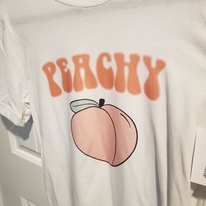 Peachy Graphic Tee 🍑